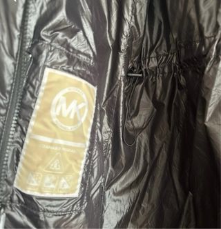 Anorak Michael Kors Mujer Talla M Negro