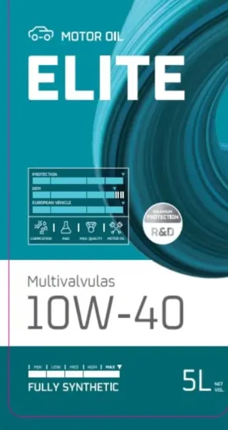 Aceite Repsol Elite 10W-40 Sintético 5L