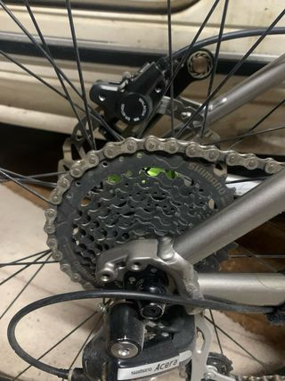 Bicicleta Trek 29 Gris y Verde