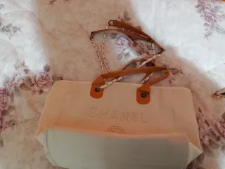 Borsa Chanel Beige e Bianca