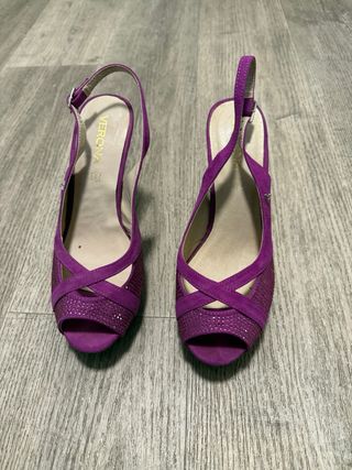 Zapatos de tacón Verona morados