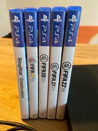 Consola PS4 Slim 1TB + 5 Juegos FIFA