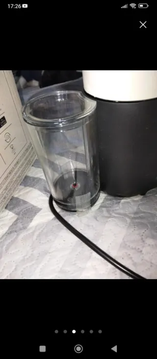 Cafetera Krups Nespresso Blanca