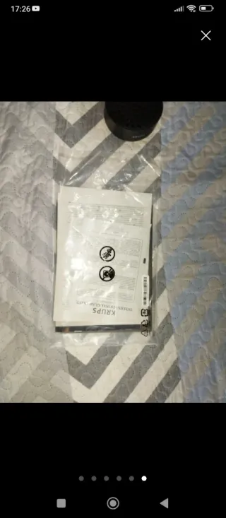 Cafetera Krups Nespresso Blanca