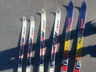 Esquís Atomic y Head