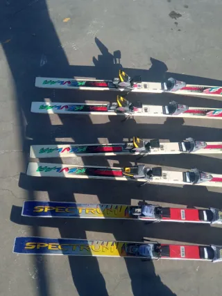 Esquís Atomic y Head