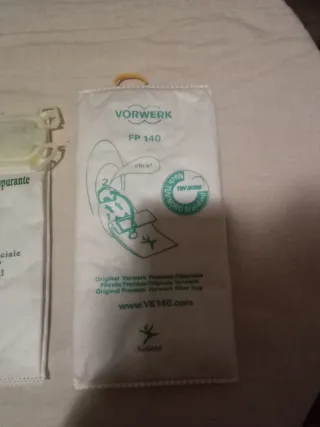 Sette sacchetti Folletto Originali e Adattabili