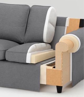 Divano a 3 posti IKEA Hillared beige