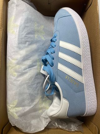 Adidas Gazelle Azul y Blanco
