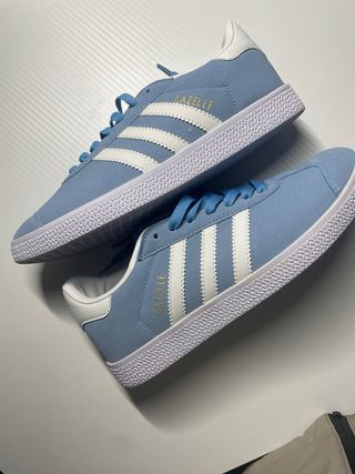 Adidas Gazelle Azul y Blanco