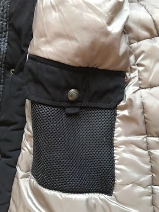 Abrigo Cortefiel negro hombre