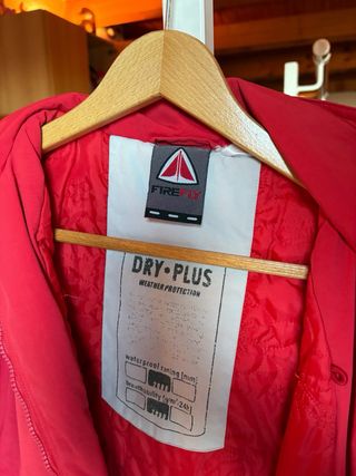 Anorak Firefly Rojo Talla 16 Años