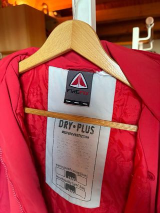 Anorak Firefly Rojo Talla 16 Años