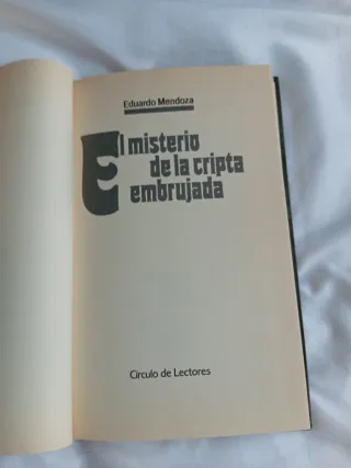 3 novelas de Eduardo mendoza