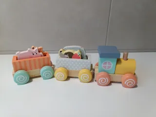 Tren de madera Oh My Baby para bebé