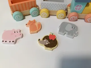 Tren de madera Oh My Baby para bebé
