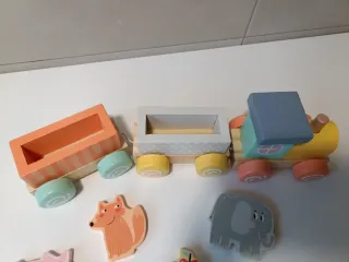 Tren de madera Oh My Baby para bebé