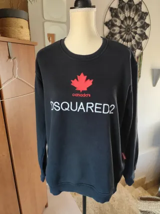 Sudadera Dsquared2 Negra Talla XXL