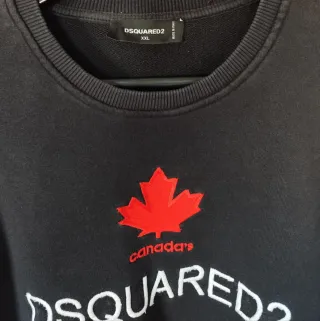 Sudadera Dsquared2 Negra Talla XXL