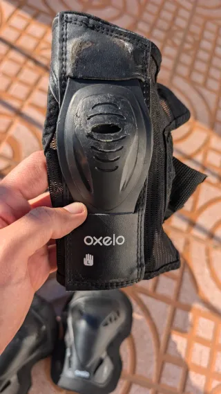 Patines en línea hombre+ proteccion+Bolsa deporte