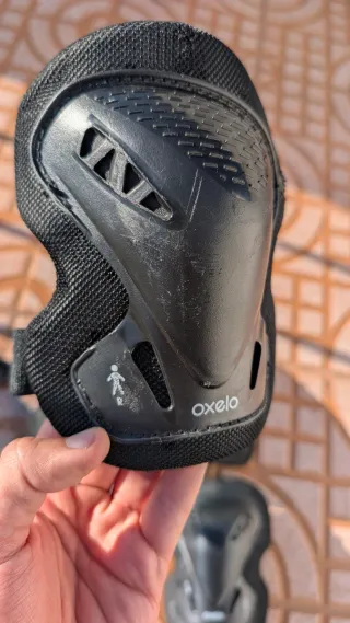 Patines en línea hombre+ proteccion+Bolsa deporte