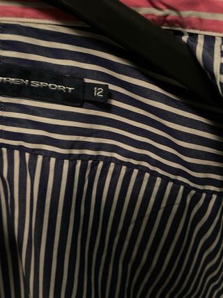 Camicia Polo Ralph Lauren donna manica corta