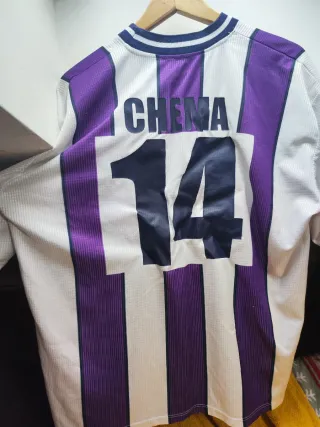 Camiseta Valladolid Kelme Chema 1999-2000