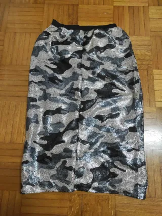 Falda tubo camuflaje