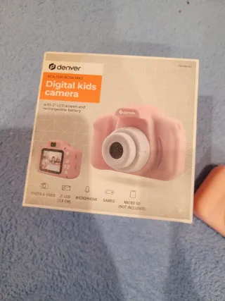 Cámara Digital Infantil Denver Rosa