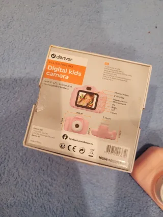 Cámara Digital Infantil Denver Rosa