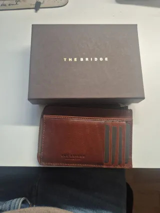 The Bridge Porta Documenti Originale Pelle Marrone