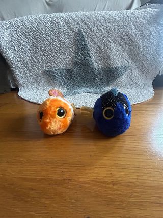 Lote Peluches Animales Ojos Brillantes