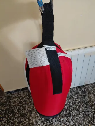Saco de boxeo entrenamiento rojo