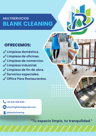 Servicios de limpieza y mantenimiento en general.