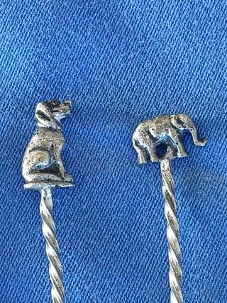 Pinchos de mesa antiguos