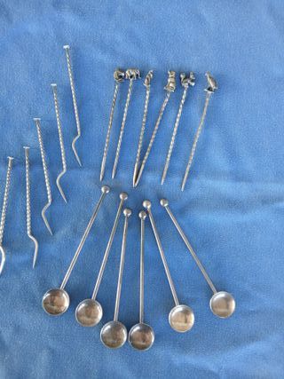 Pinchos de mesa antiguos