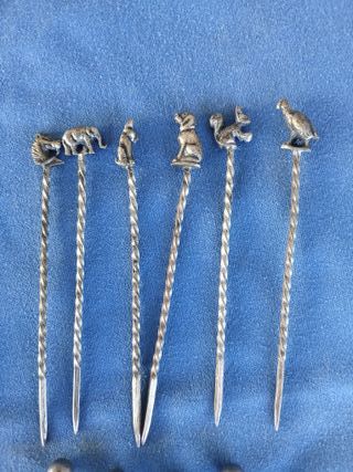 Pinchos de mesa antiguos