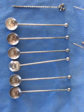 Pinchos de mesa antiguos