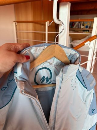 Conjunto anorak y peto unisex sky 4 años