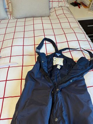 Conjunto anorak y peto unisex sky 4 años