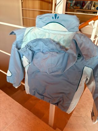 Conjunto anorak y peto unisex sky 4 años