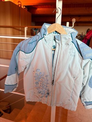 Conjunto anorak y peto unisex sky 4 años