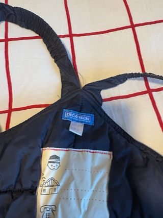 Conjunto anorak y peto unisex sky 4 años