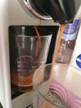 Cafetera Nespresso Krups Plata