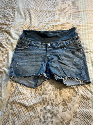 Lote 13 pantalones premamá vaqueros+shorts+falda