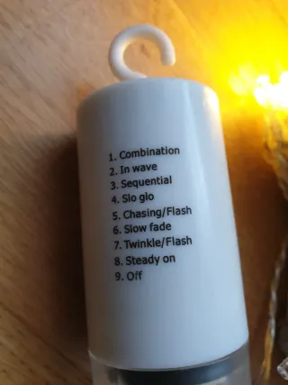 Guirnalda Luces LED 20m 200 Luces Plata