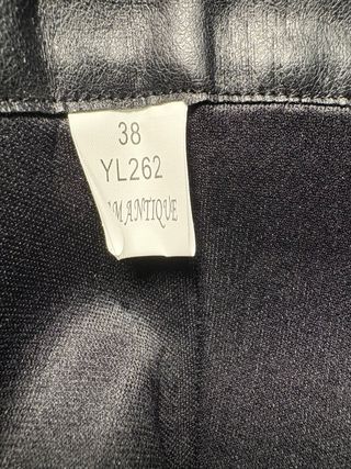 Stivali neri alti donna similpelle Diamantique