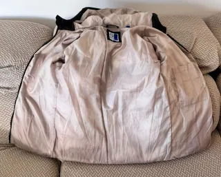 Anorak Jack & Jones plumífero beige/gris