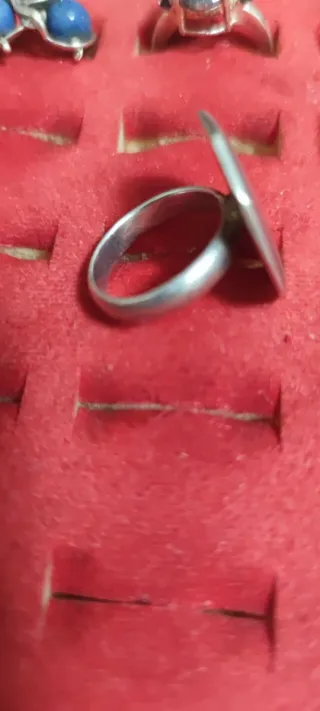 Anello Argento 925 Pietra Bianca