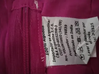 Blusa fucsia cruzada